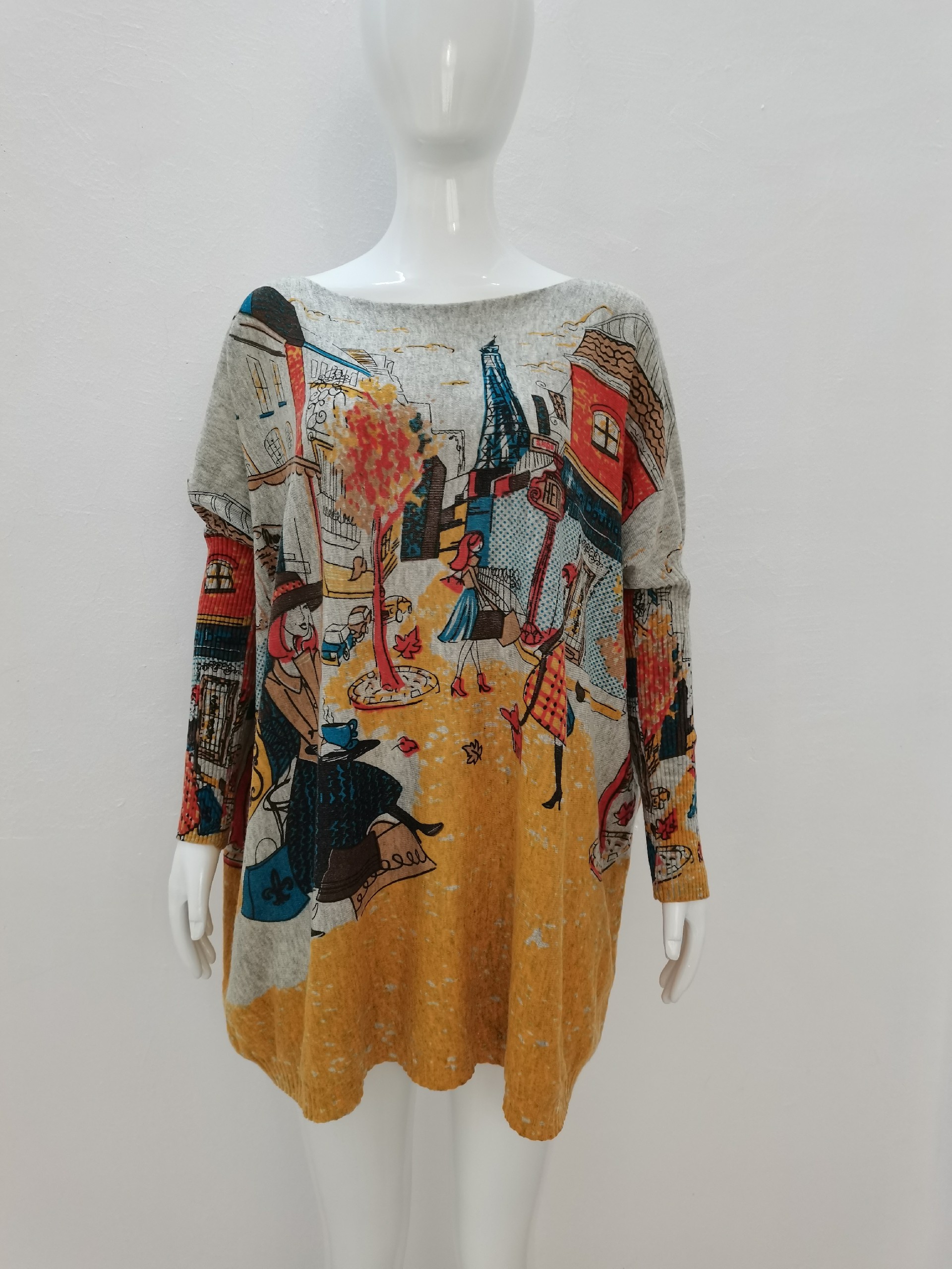Fashion Knitting Women Sweater Tops
