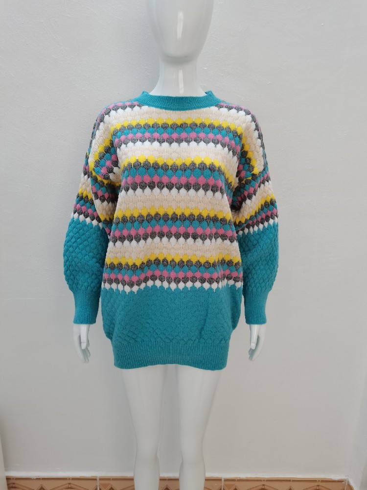 Vintage Women Sweater Dress